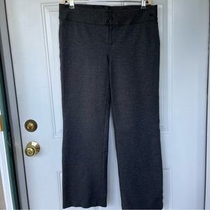 •Eddie Bauer• Gray Passenger Ponte Boot Pants - Size 10P